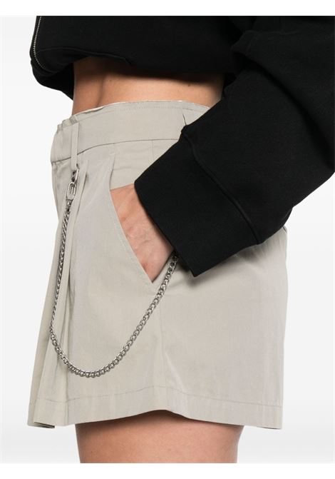 Grey chain-detail high-waist trousers Alexander Wang - women ALEXANDER WANG | 1WC3254884051